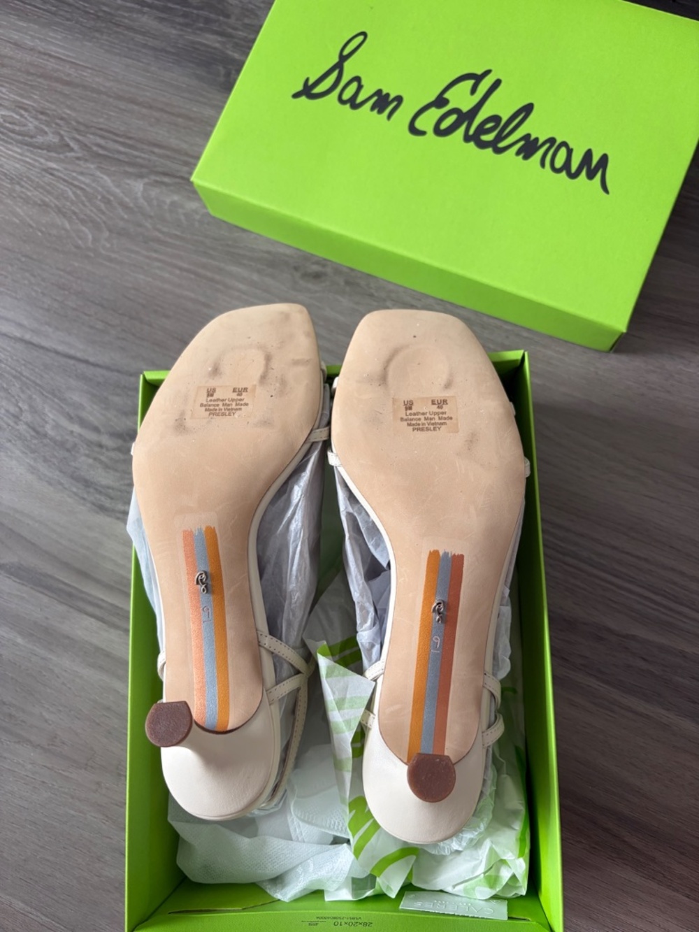 Sam Edelman Presley Strappy Kitten Heel Sandal - Size 9 - Picture 4 of 5